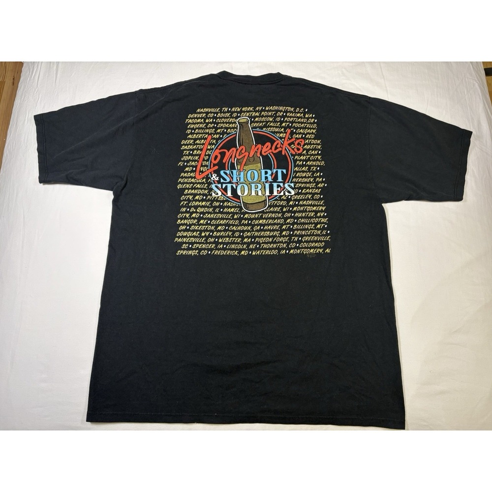 Vintage Mark Chesnutt 1992 Concert T-shirt Longnecks & Short Stories Jerzees XL - Picture 6 of 7